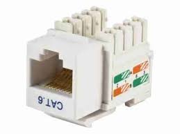 APKR Cat6 modules – high-performance Ethernet jacks for structured cabling systems