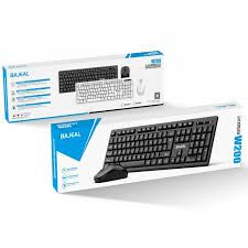 Bajael W200 Wireless Keyboard with slim design and quiet keys