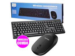 Philips C324 Wireless Keyboard with sleek design and comfortable typing